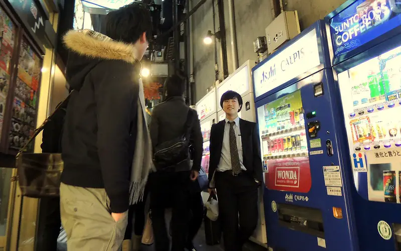 A vending machine spot on a busy street can give good returns