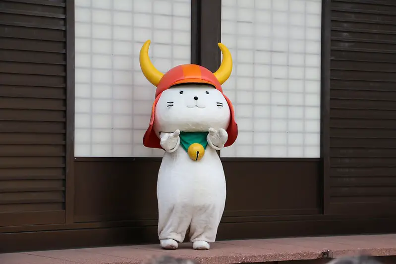 Japanese mascot industry became popular thanks to Hikonyan