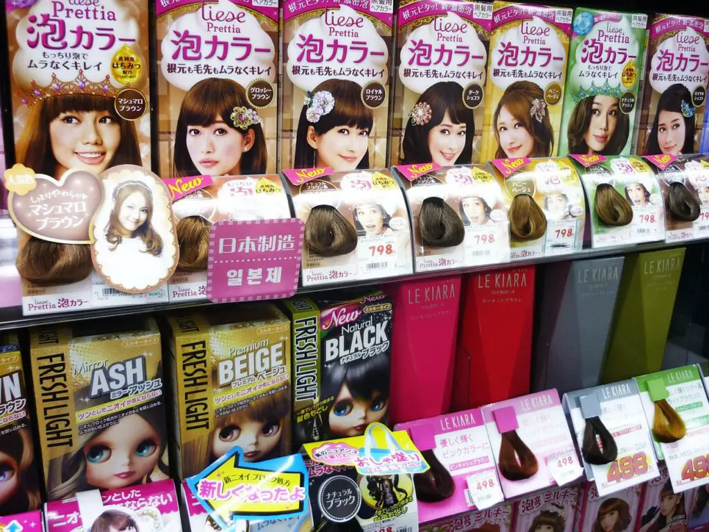 Most beauty products in Japan don't have english labels. 