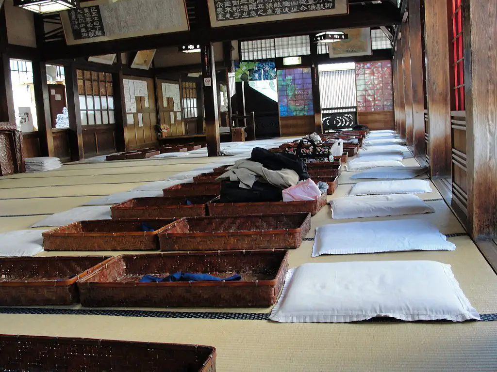 Tatami room in Dogo Onsen