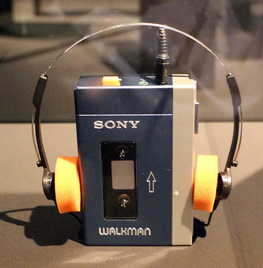 An old Sony Walkman